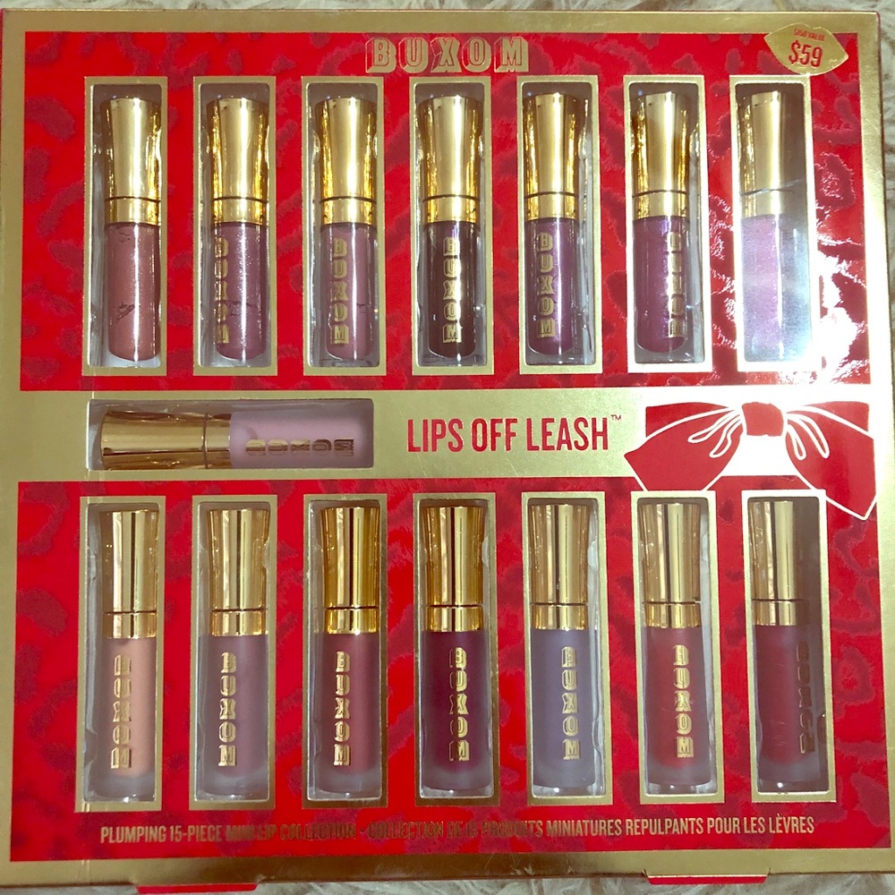 Buxom 15 pc lip cream & gloss collection